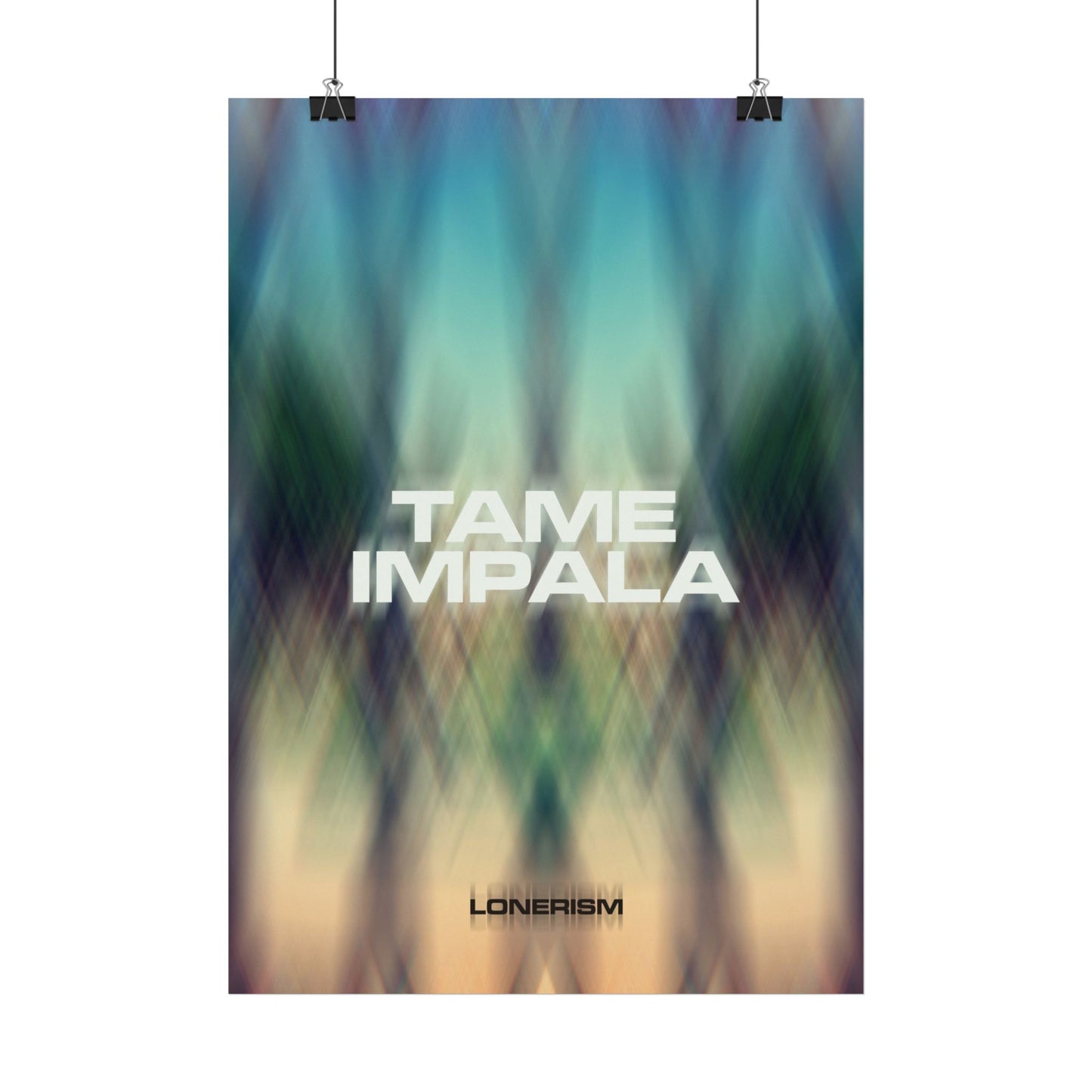 TAME IMPALA - LONERISM - Rare Portrait Music Poster,  Music Decor, Band Memorabilia, Music Lover Gift