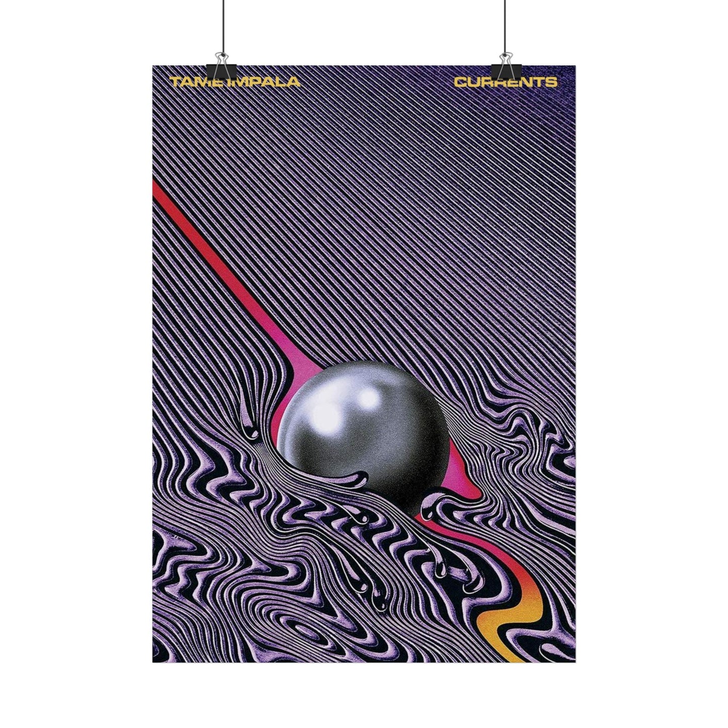 Tame Impala - Currents - Rare Music Poster,  Music Decor, Band Memorabilia, Music Lover Gift