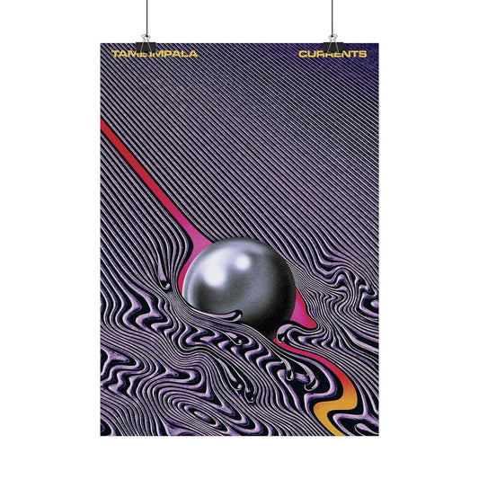 Tame Impala - Currents - Rare Music Poster,  Music Decor, Band Memorabilia, Music Lover Gift
