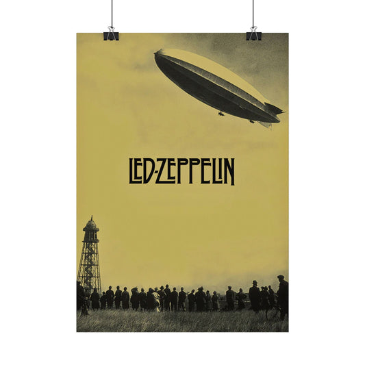 LED ZEPPELIN  - Music Poster,  Music Decor, Band Memorabilia, Music Lover Gift