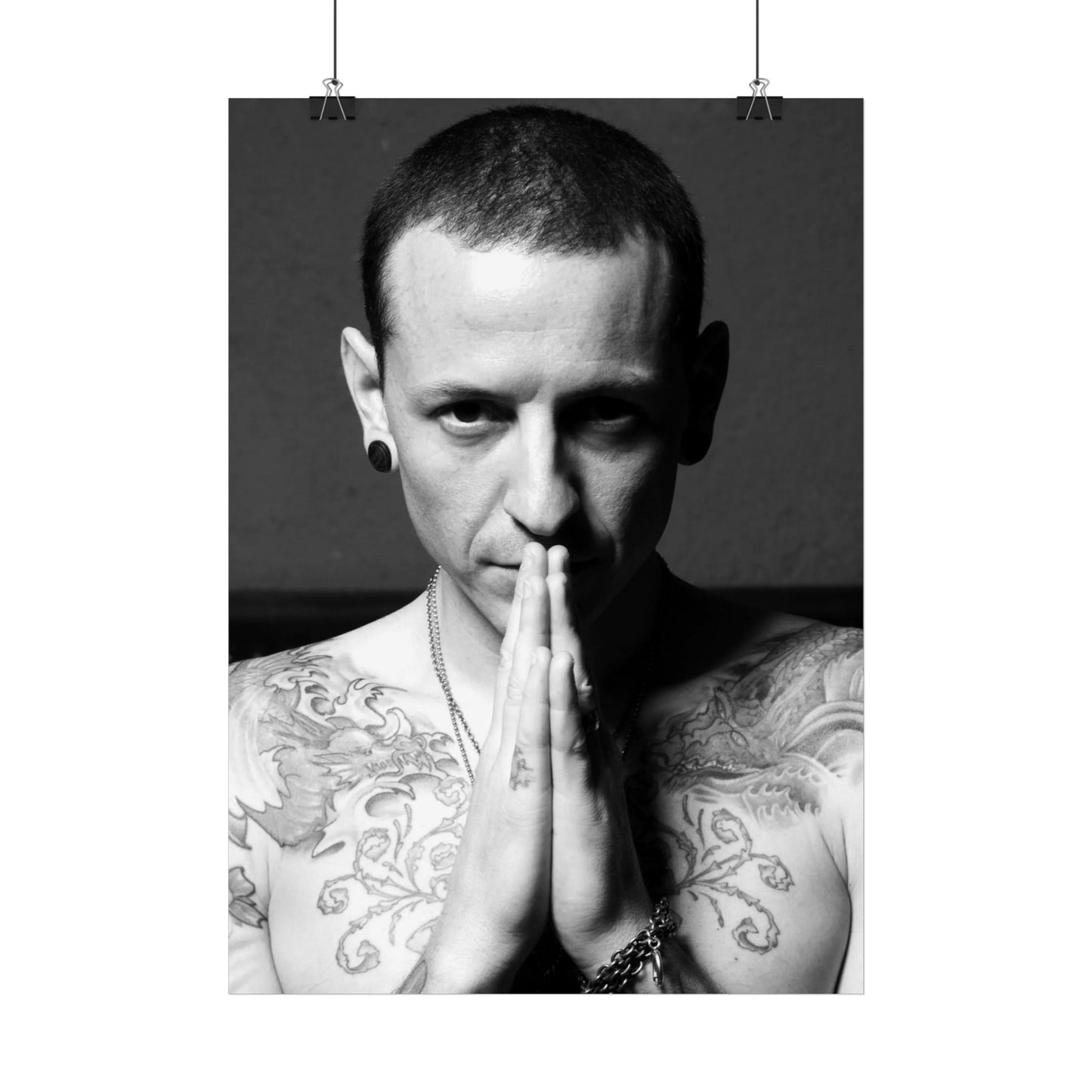 LINKIN PARK - CHESTER - Rare Music Poster,  Music Decor, Band Memorabilia, Music Lover Gift