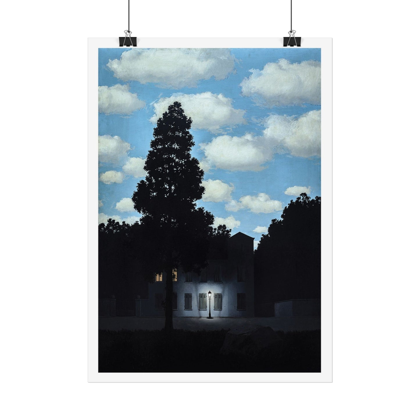 Magritte - Empire of Light  - Mural Artwork - Decoration - Wall Art
