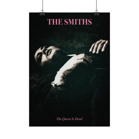 The Smiths - The Queen Is Dead - Rare Music Poster,  Music Decor, Band Memorabilia, Music Lover Gift