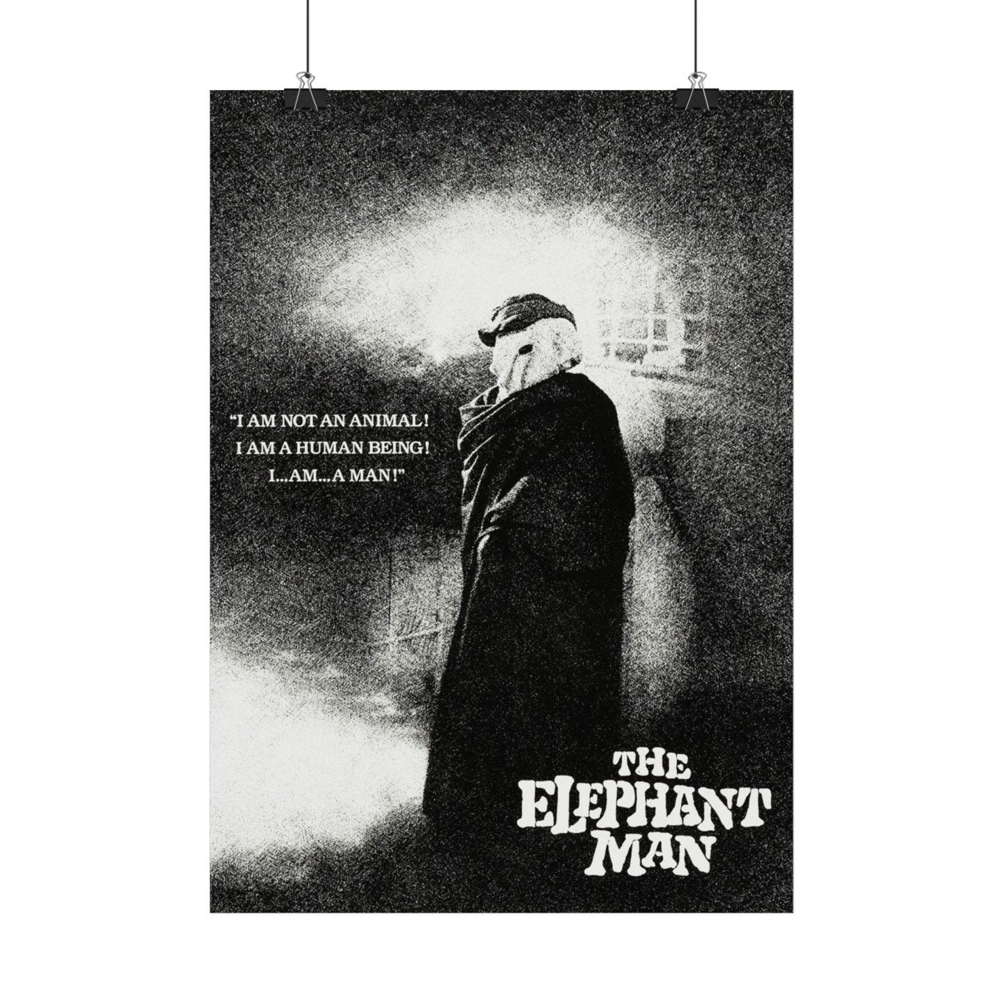 DAVID LYNCH - The Elephant Man - Rare Music Poster,  Music Decor, Band Memorabilia, Music Lover Gift