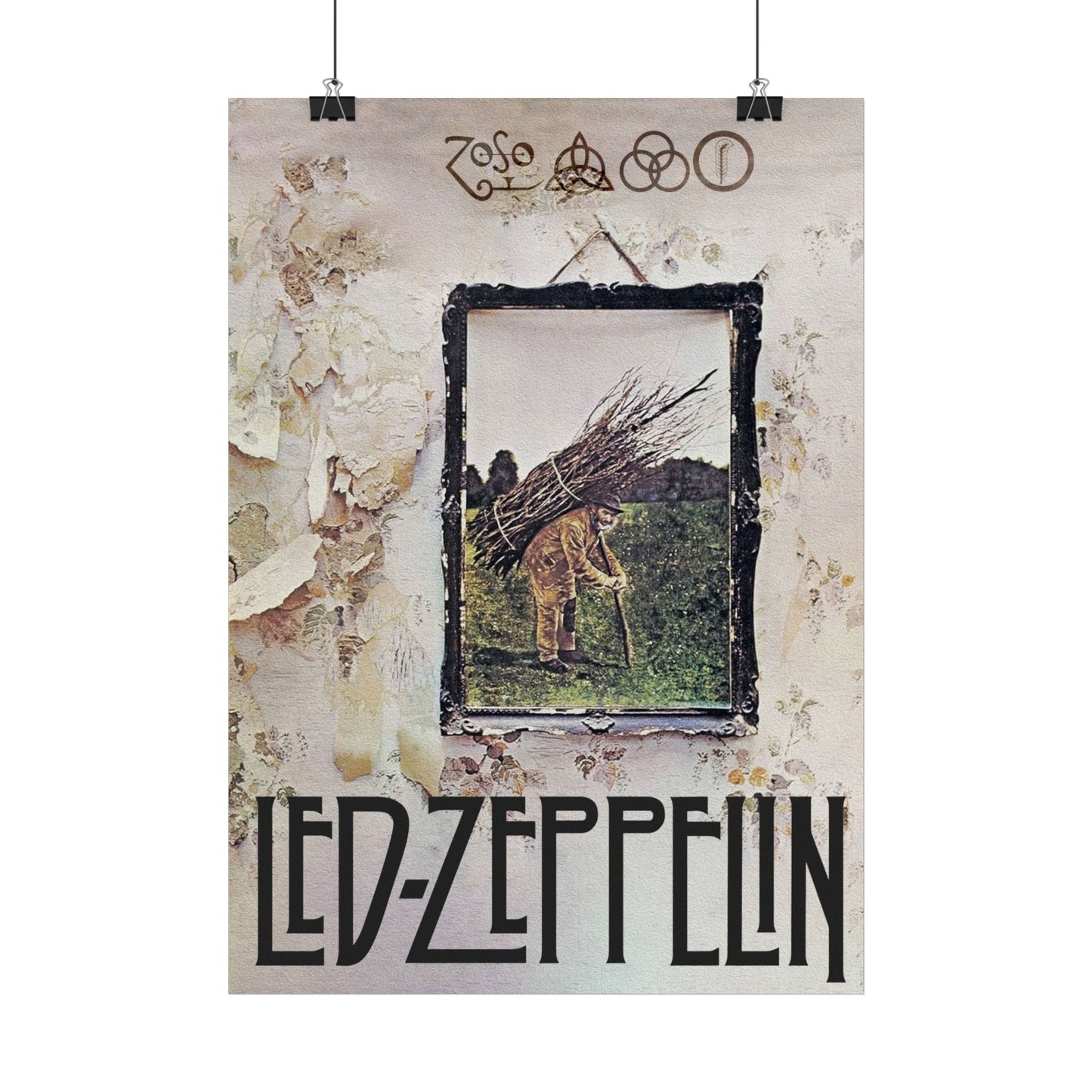 LED ZEPPELIN - CLASSIC - Rare Music Poster,  Music Decor, Band Memorabilia, Music Lover Gift