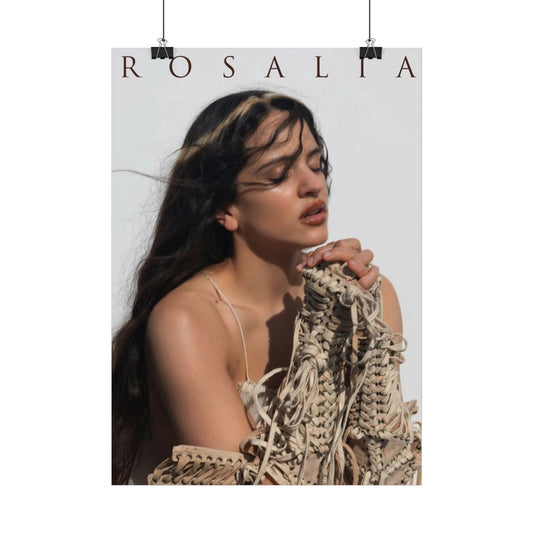 ROSALIA - Rare Portrait Music Poster,  Music Decor, Band Memorabilia, Music Lover Gift
