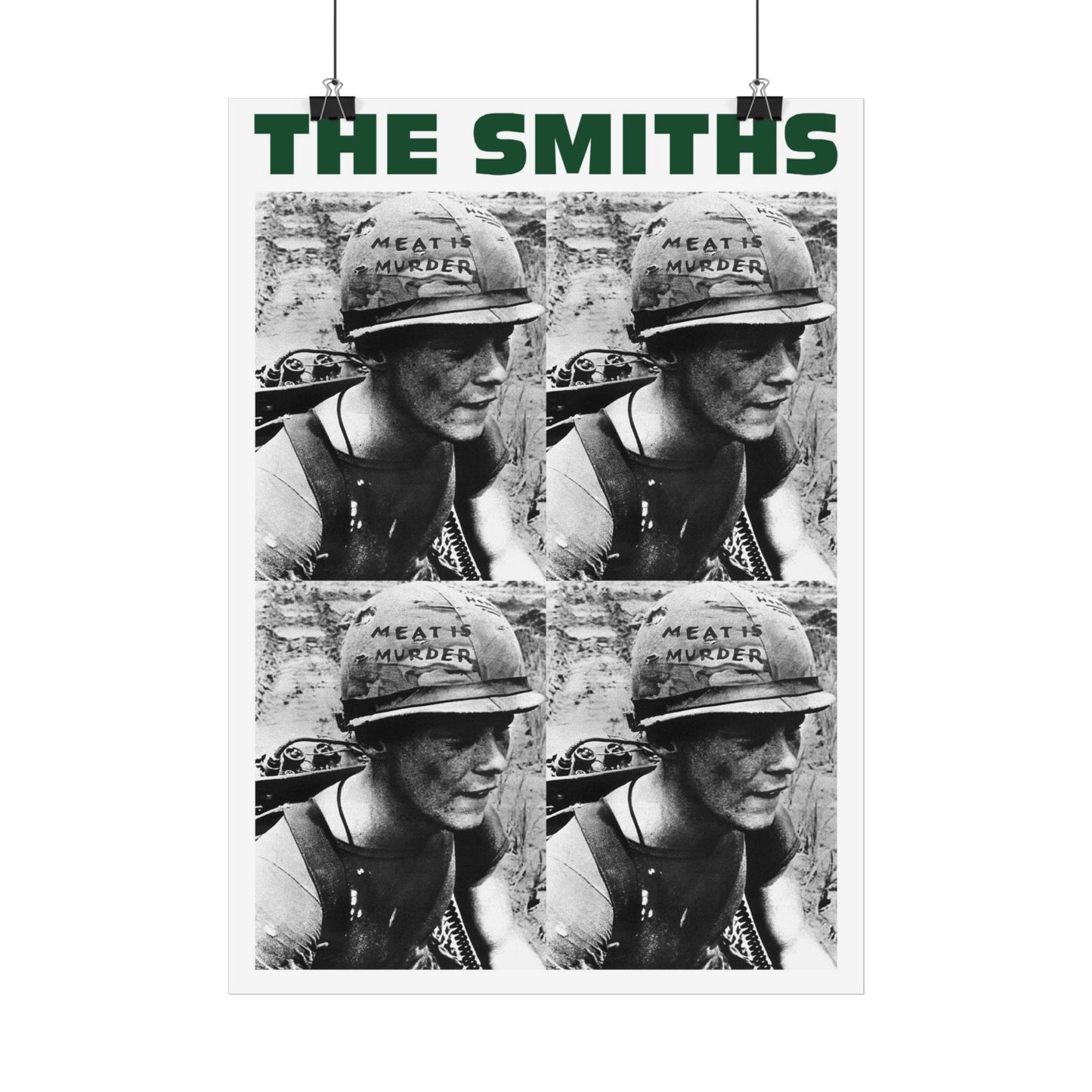 The Smiths - Meat is Murder  - Rare Music Poster,  Music Decor, Band Memorabilia, Music Lover Gift