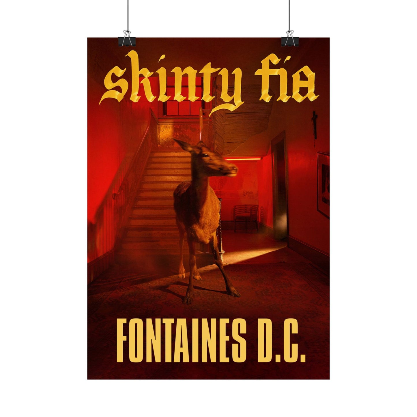 FONTAINES DC - Skinty Fia - Music Poster,  Music Decor, Band Memorabilia, Music Lover Gift
