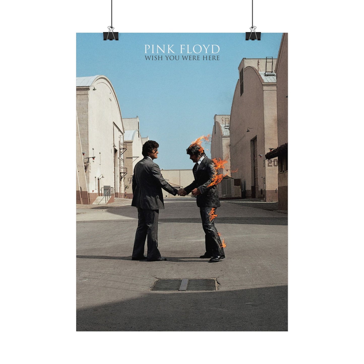 PINK FLOYD - Wish you were Here - Rare Music Poster,  Music Decor, Band Memorabilia, Music Lover Gift