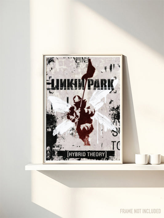 LINKIN PARK - HYBRID THEORY - Symbios Design Rare Glossy Poster Print