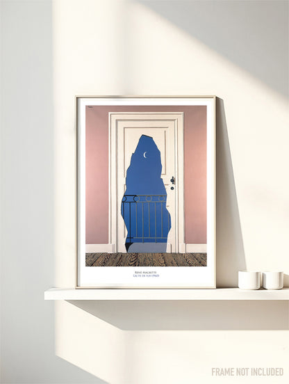MAGRITTE - L'ACTE DE FOI - Symbios Design Rare Glossy Poster Print