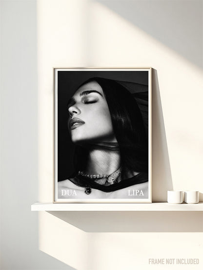 DUA LIPA - PORTRAIT - Symbios Design Rare Glossy Poster Print