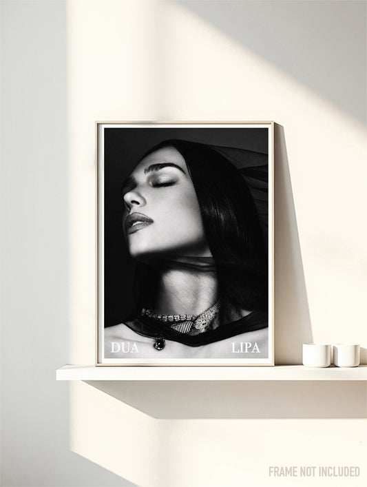 DUA LIPA - PORTRAIT - Symbios Design Rare Glossy Poster Print