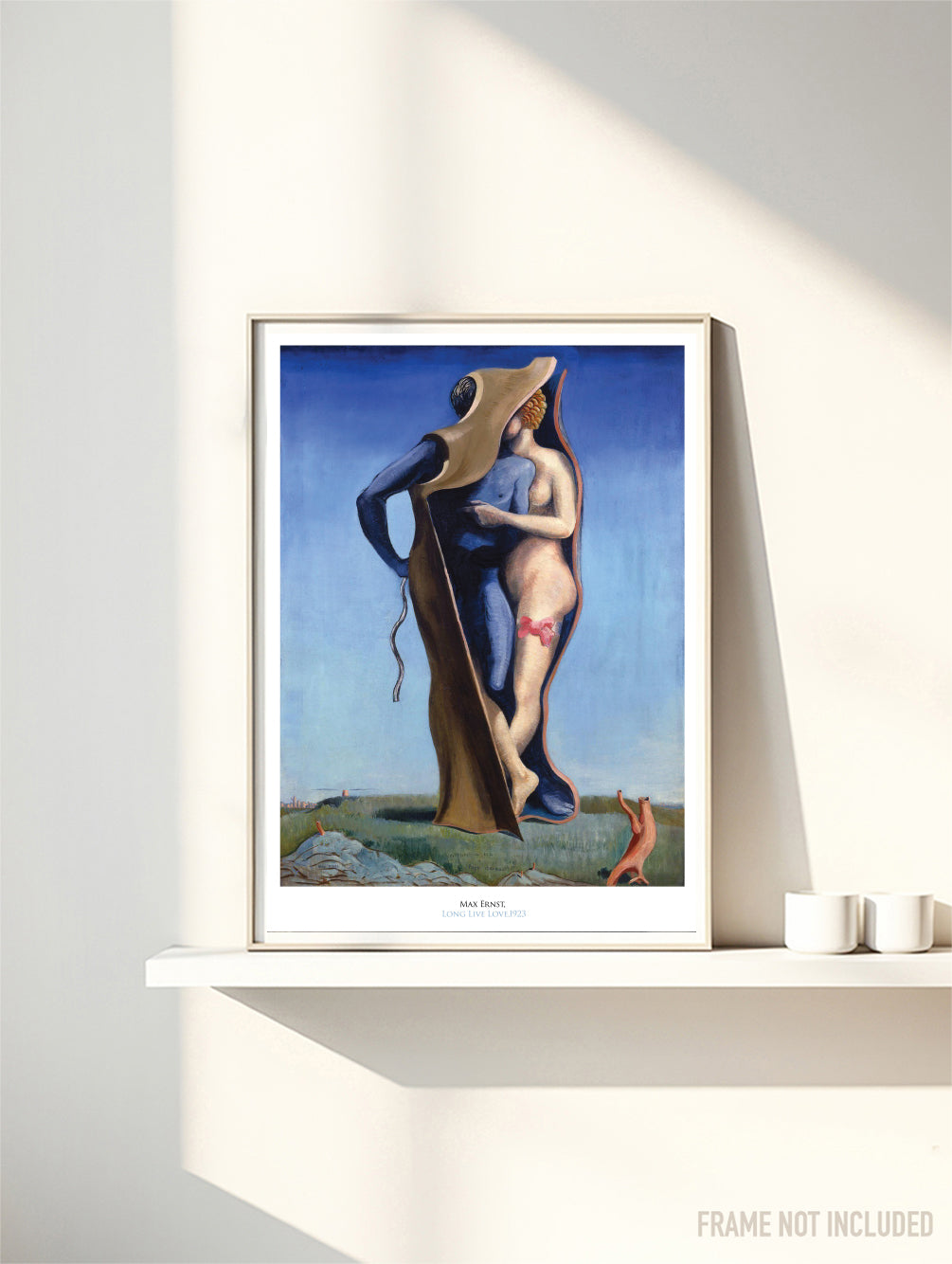 MAX ERNST - LONG LIVE LOVE - Symbios Design Rare Glossy Poster Print