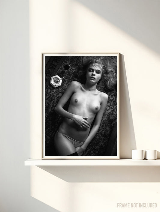 CARA DELEVIGNE - Symbios Design Rare Glossy Poster Print