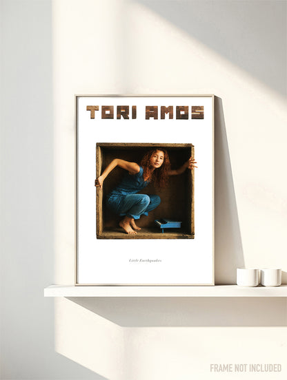 TORI AMOS - LITTLE EARTHQUAKES  - Symbios Design Rare Glossy Poster Print