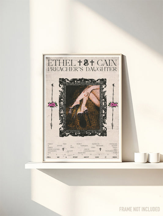 ETHEL CAIN - Symbios Design Rare Glossy Poster Print