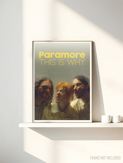 PARAMORE - THIS IS WHY  - Symbios Design Rare Glossy Poster Print