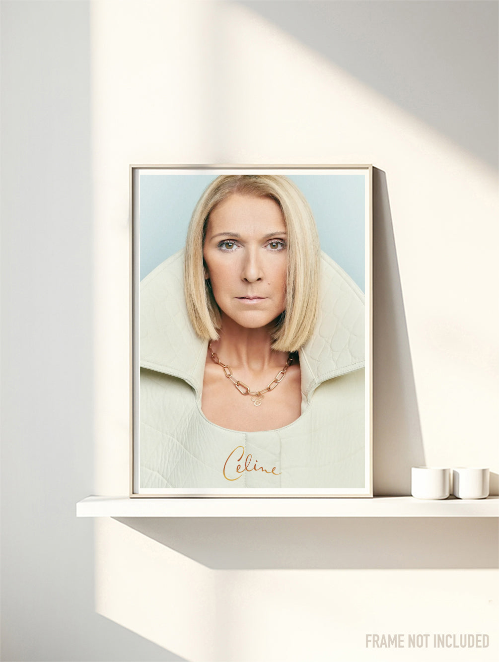 CELINE DION - PORTRAIT  - Symbios Design Rare Glossy Poster Print