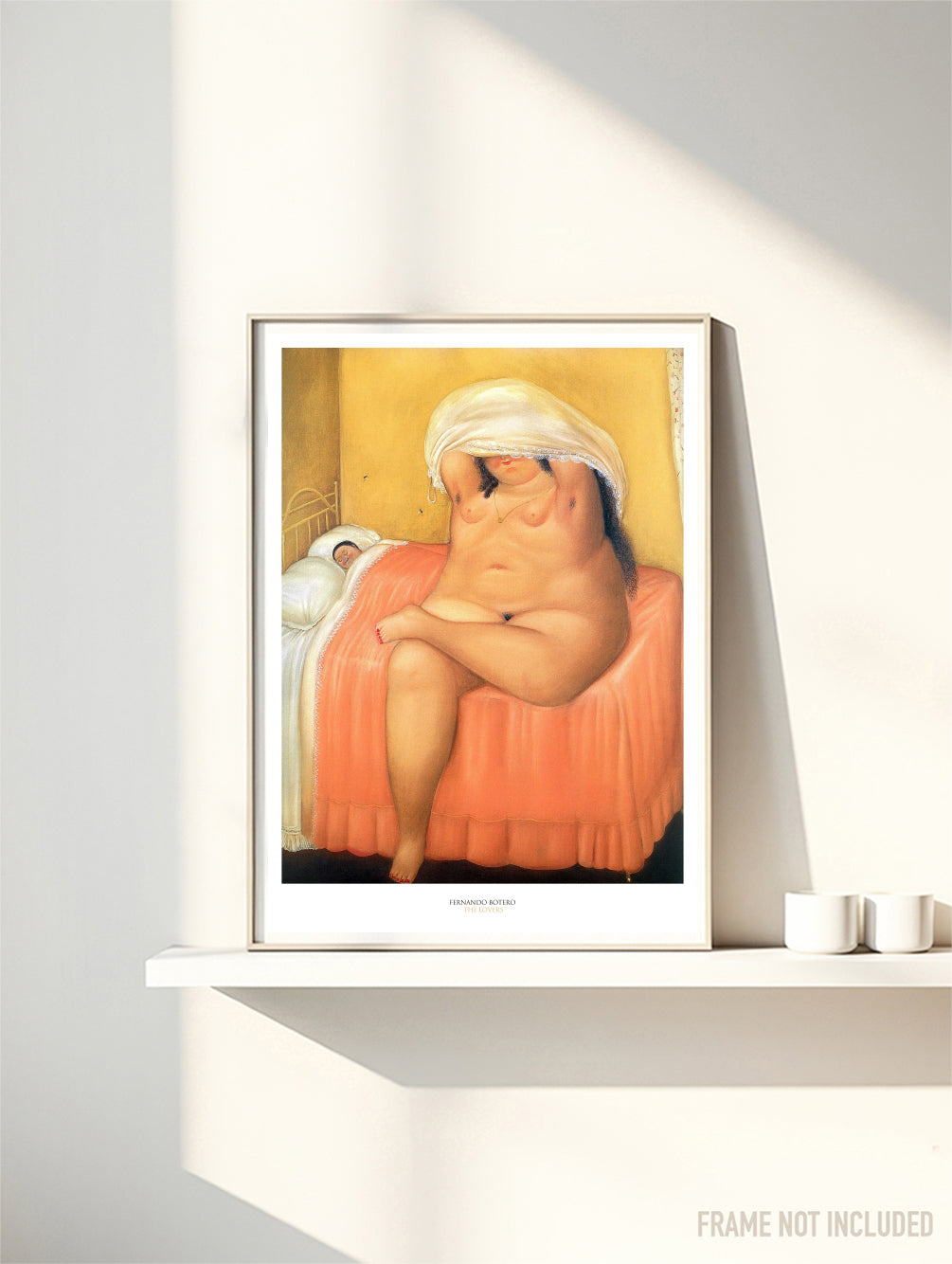 FERNANDO BOTERO - THE LOVERS  - Symbios Design Rare Glossy Poster Print