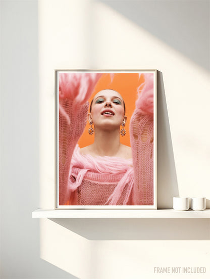 MILLIE BOBBY BROWN - Symbios Design Rare Glossy Poster Print