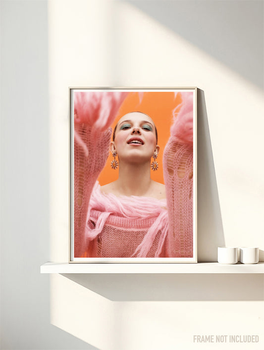 MILLIE BOBBY BROWN - Symbios Design Rare Glossy Poster Print