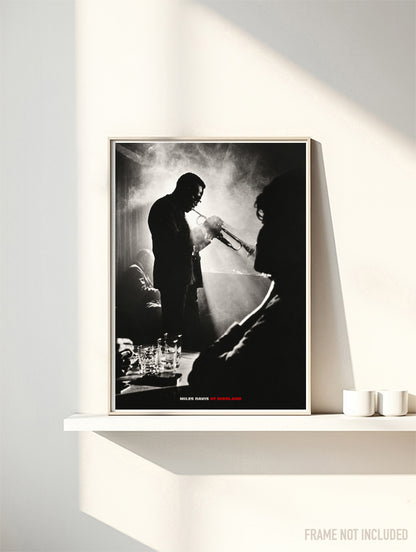 MILES DAVIS - AT BIRDLAND - Symbios Design Rare Glossy Poster Print