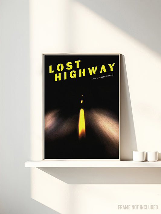 LOST HIGHWAY - David Lynch - Rare Music Poster, Music Wall Art, Retro Vintage Music Decor, Band Memorabilia, Music Lover Gift
