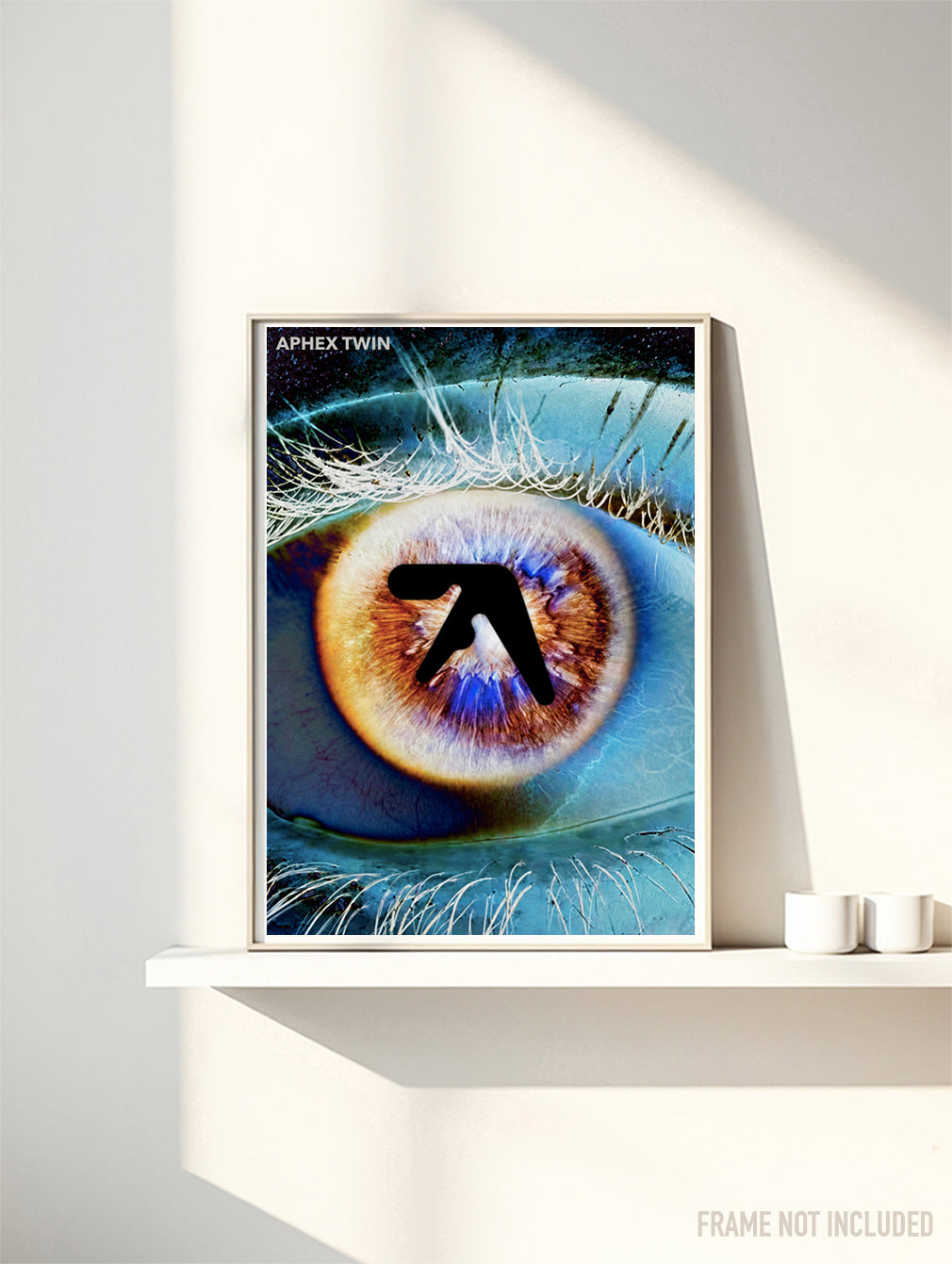 APHEX TWIN - ALL SEEING EYE - Symbios Design Rare Glossy Poster Print
