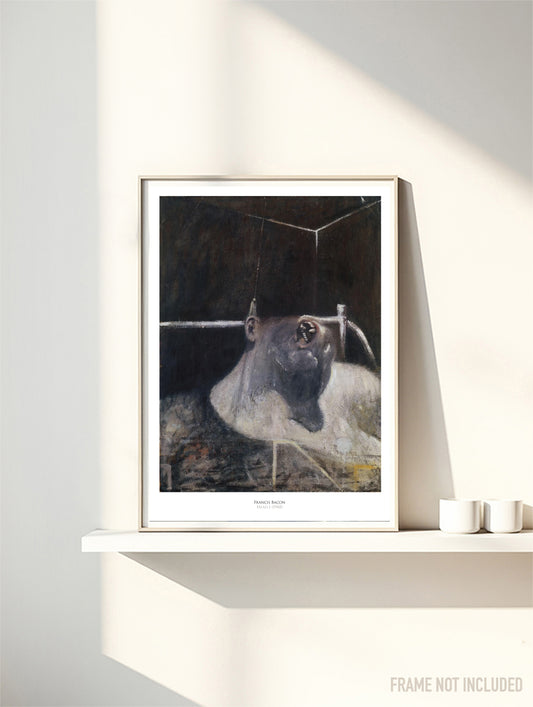 FRANCIS BACON - HEAD - Symbios Design Rare Glossy Poster Print