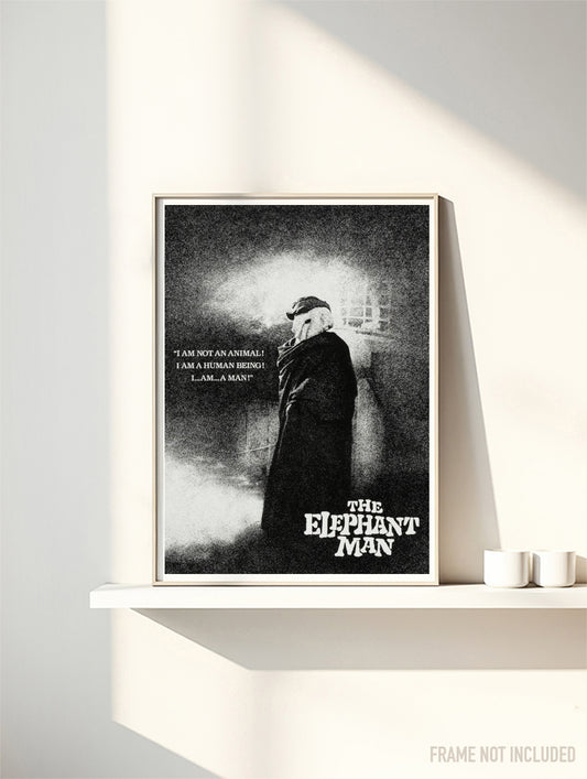 DAVID LYNCH - ELEPHANT MAN - Symbios Design Rare Glossy Poster Print