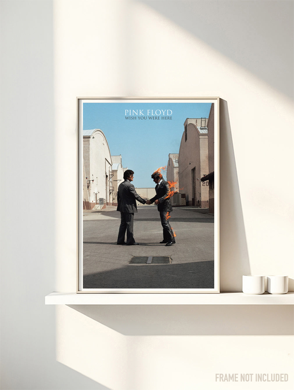 PINK FLOYD - Wish you were Here - Rare Music Poster,  Music Decor, Band Memorabilia, Music Lover Gift