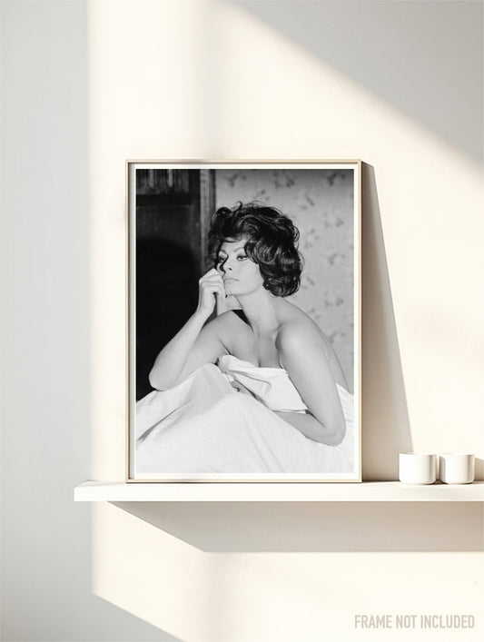 SOPHIA LOREN - Symbios Design Rare Glossy Poster Print
