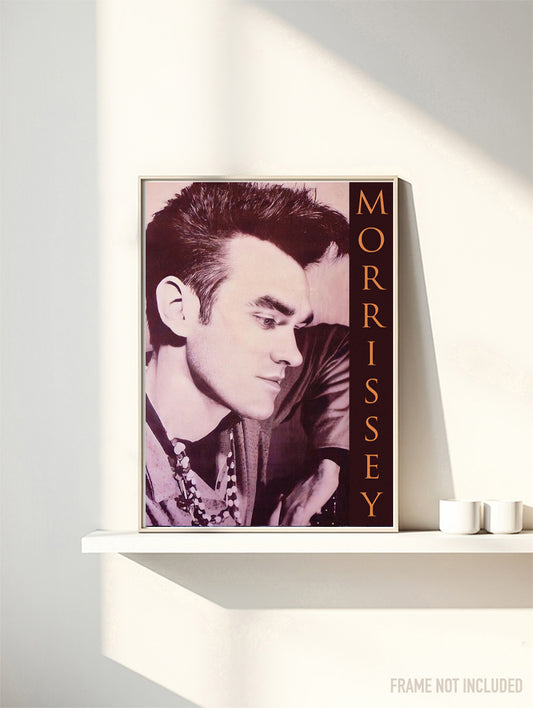 MORRISSEY - Symbios Design Rare Glossy Poster Print