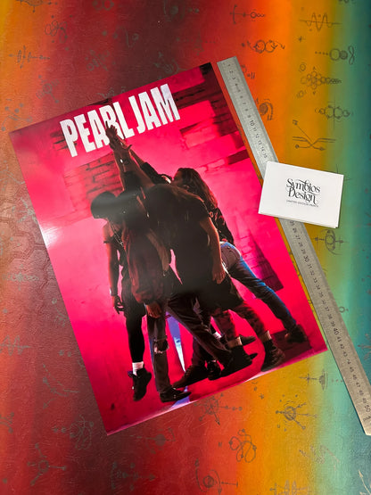 PEARL JAM - TEN - Symbios Design - Rare Glossy Print