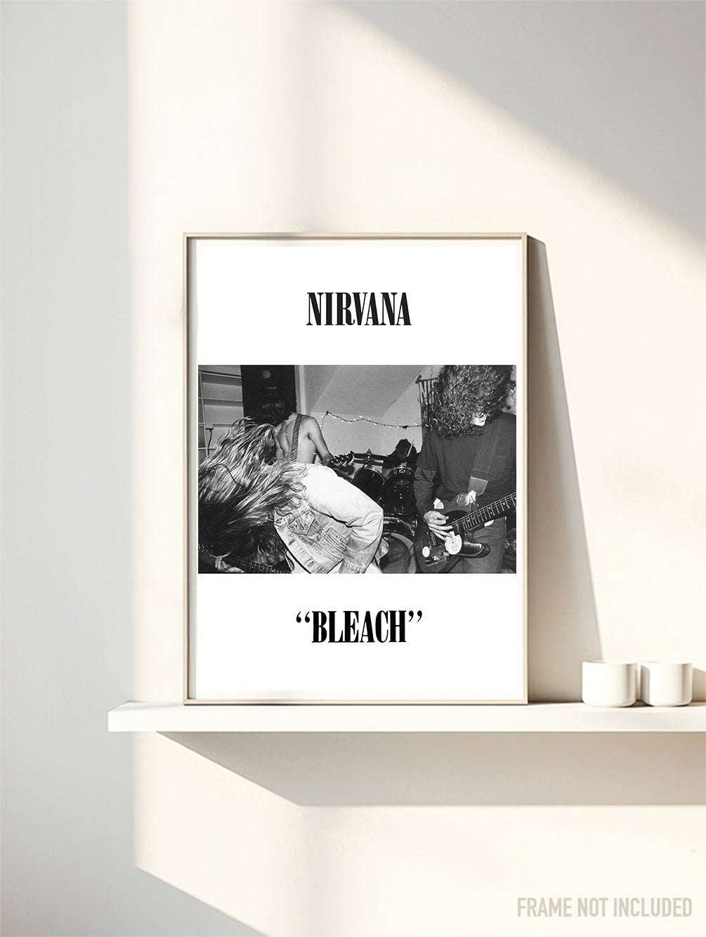 NIRVANA - BLEACH - Symbios Design Rare Glossy Poster Print