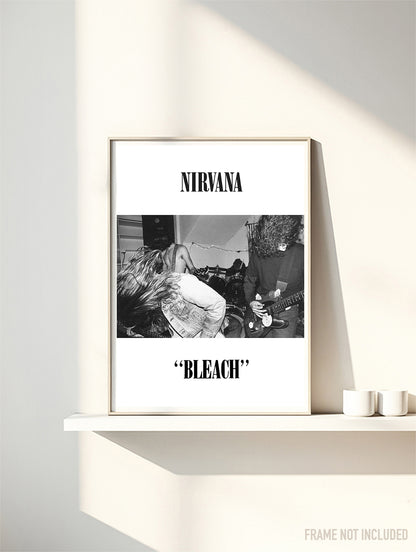 NIRVANA - BLEACH - Symbios Design Rare Glossy Poster Print