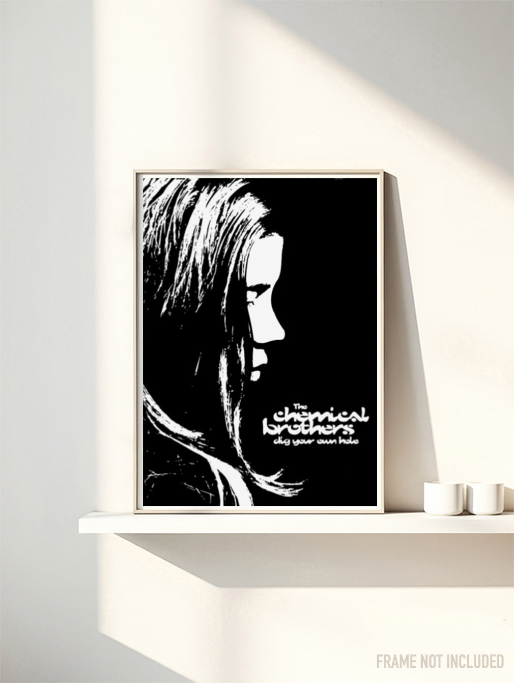 THE CHEMICAL BROTHERS - Dig your own hole - Rare Portrait Music Poster,  Music Decor, Band Memorabilia, Music Lover Gift