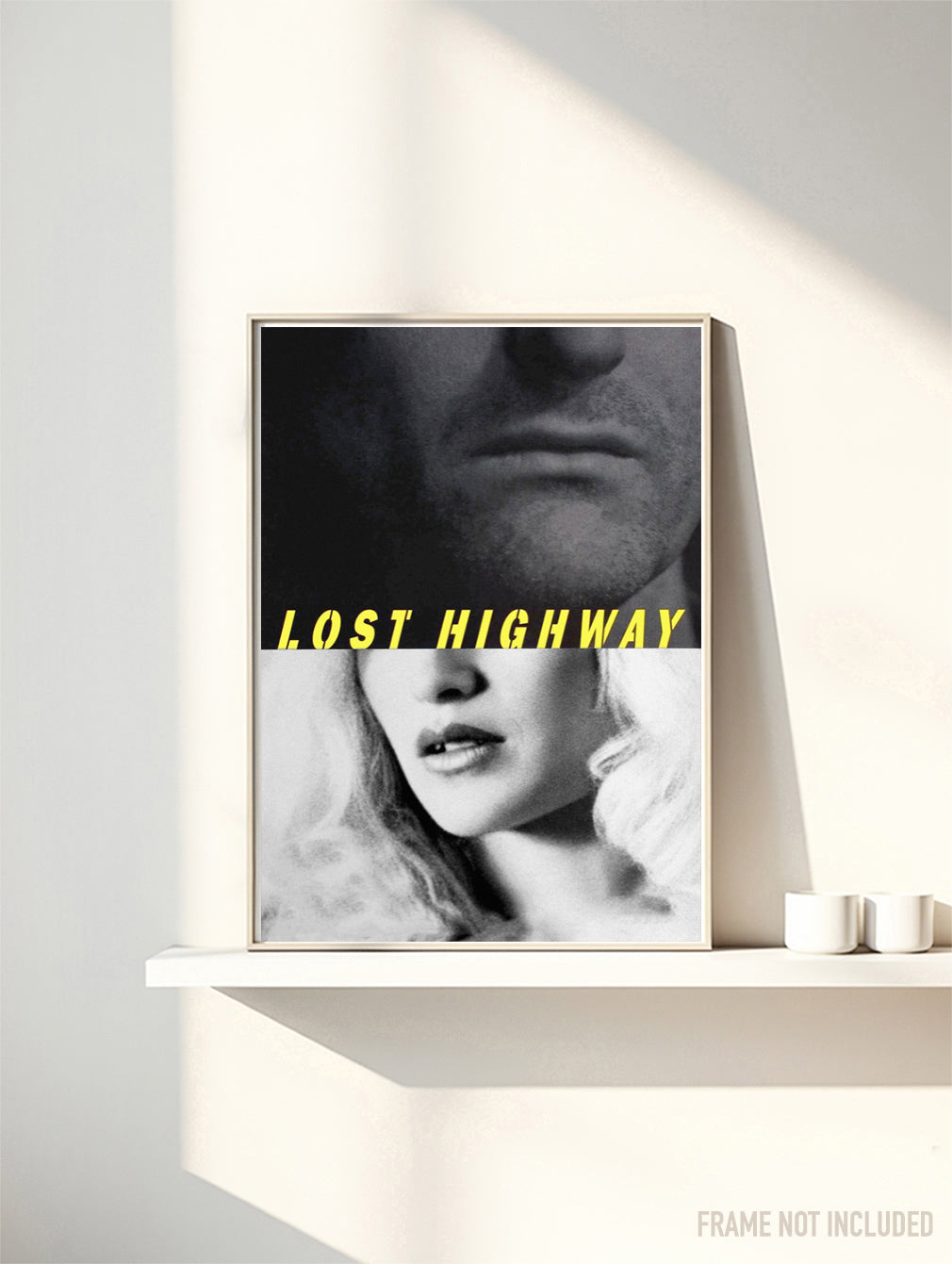 DAVID LYNCH - LOST HIGHWAY - Symbios Design Rare Glossy Poster Print