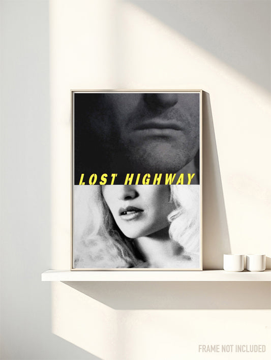 DAVID LYNCH - LOST HIGHWAY - Symbios Design Rare Glossy Poster Print