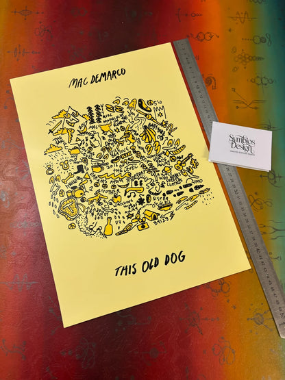 MAC DEMARCO - THIS OLD DOG - Symbios Design - Rare Glossy Print