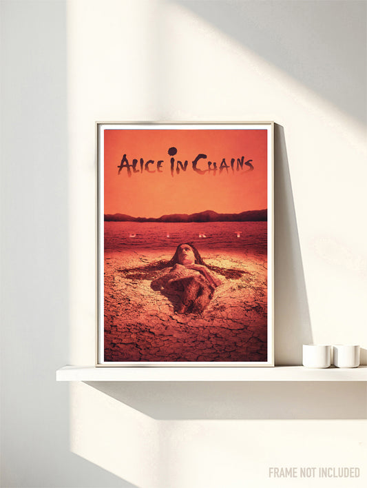 ALICE IN CHAINS - DIRT  - Symbios Design Rare Glossy Poster Print