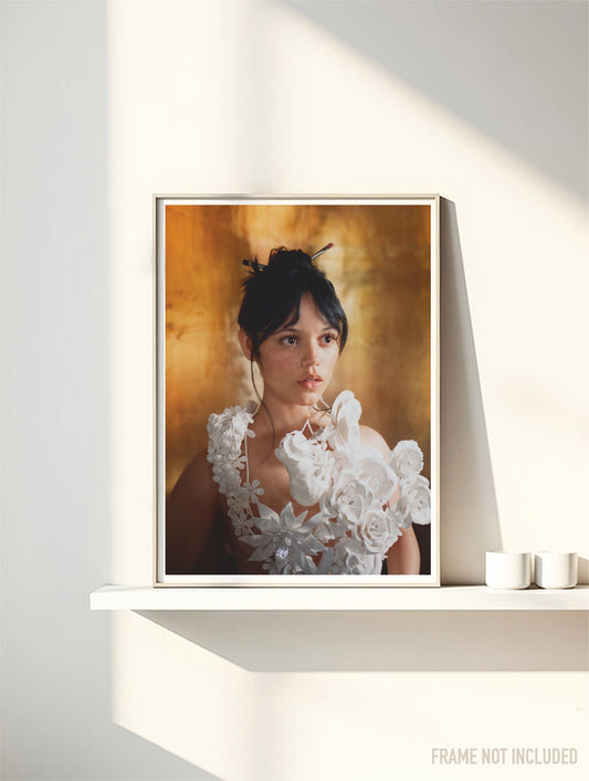 JENNA ORTEGA - Symbios Design Rare Glossy Poster Print