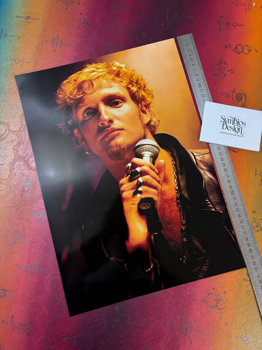 LAYNE STALEY - CLASSIC PORTRAIT - Symbios Design - Rare Glossy Print