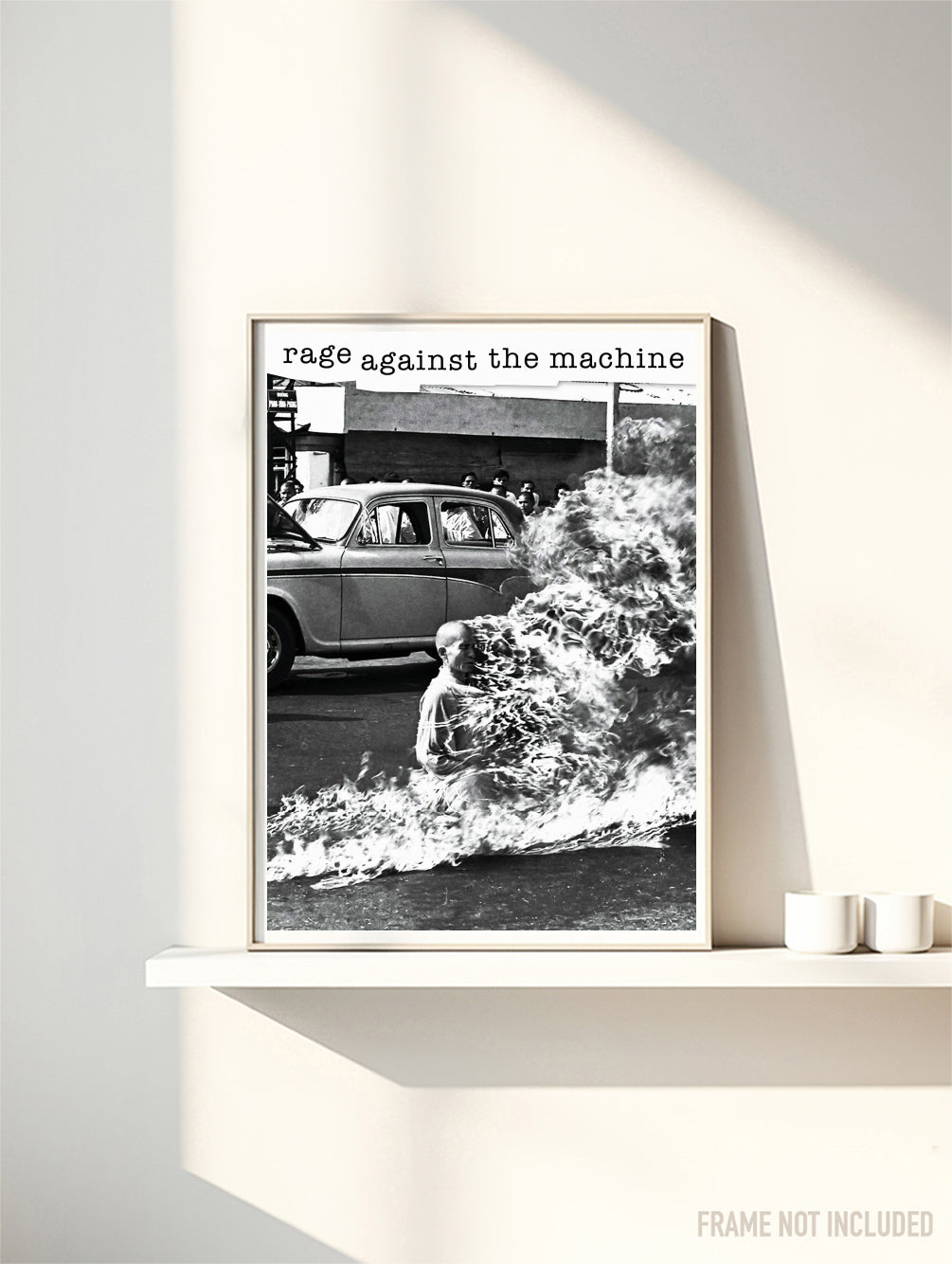 RAGE AGAINST THE MACHINE - Symbios Design Rare Glossy Poster Print