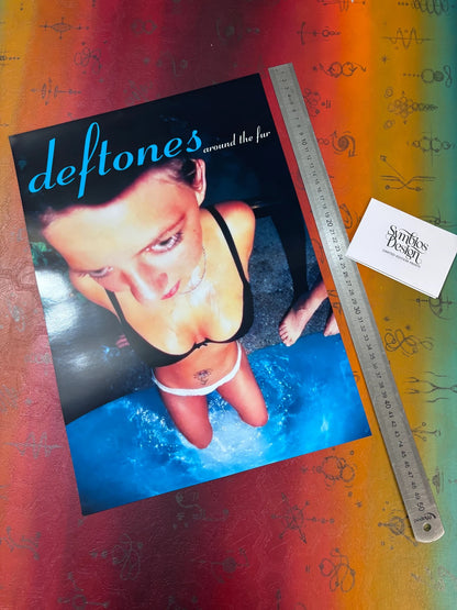 DEFTONES - AROUND THE FUR  - Symbios Design - Rare Glossy Print