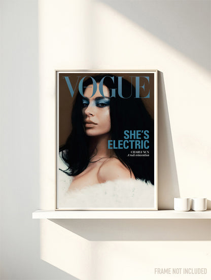 CHARLI XCX - VOGUE - Symbios Design Rare Glossy Poster Print