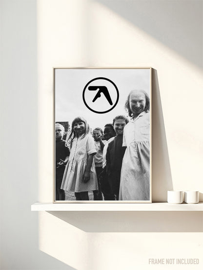 APHEX TWIN - COME TO DADDY - Symbios Design Rare Glossy Poster Print