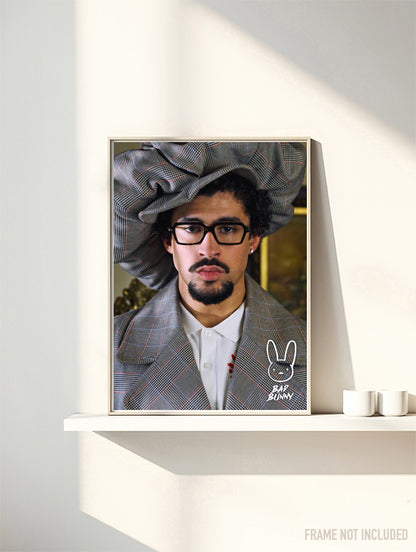 BAD BUNNY - Symbios Design Rare Glossy Poster Print