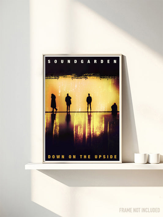 SOUNDGARDEN - Down on the Upside - Rare Music Poster,  Music Decor, Band Memorabilia, Music Lover Gift